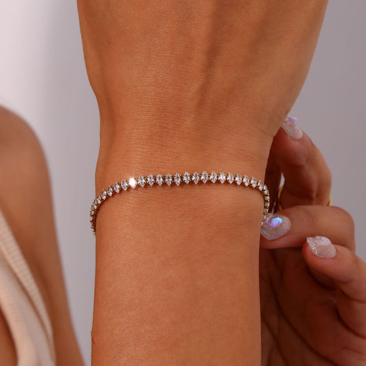 Wisteria Diamant Tennisarmbånd