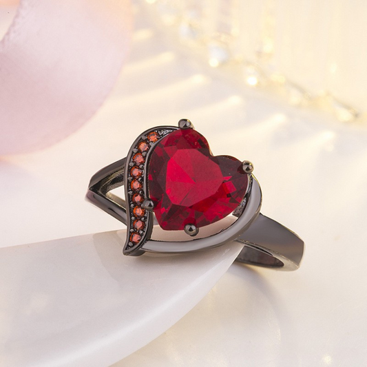 Calindra Rosethorne Ring | Hvidguld
