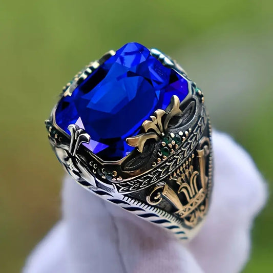 Klara Saphira Ring | Mixed Guld