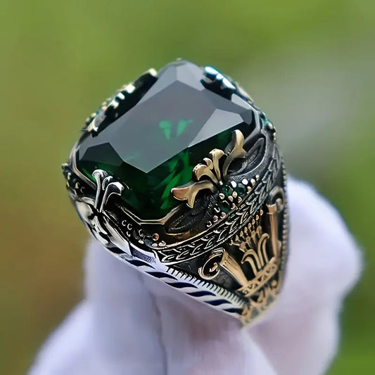 Klara Emerin Ring | Mixed Guld