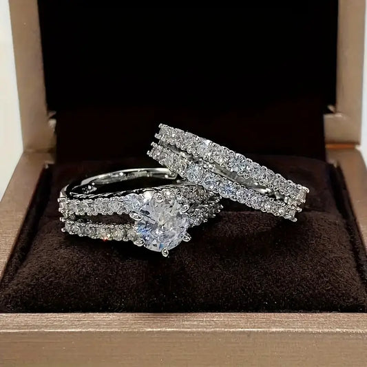 Eternal Radiance Ring Sæt | Guld