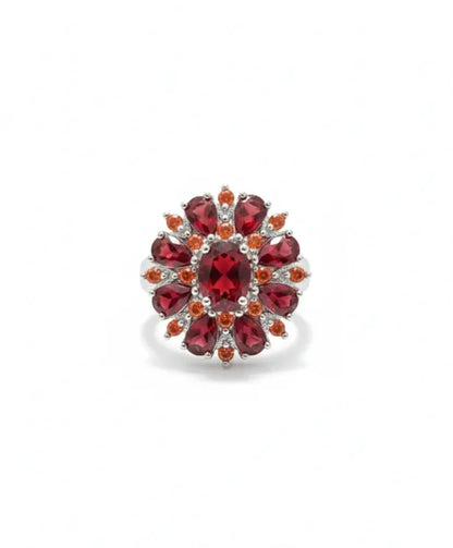 Scarlet Petal Ring | Guld