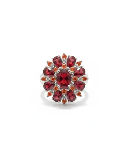 Scarlet Petal Ring | Guld