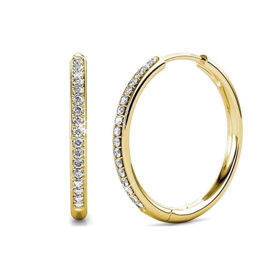 Sorel Pavé Øreringe | Guld