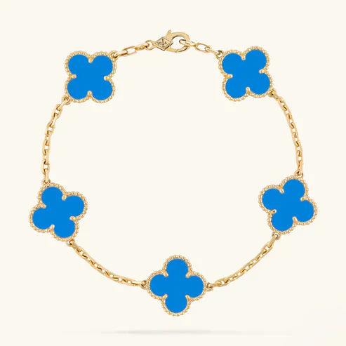 Clover Armbånd Blå
