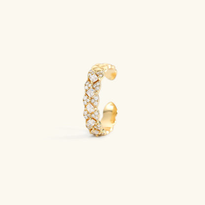 Camille Guld Mønstret Ring