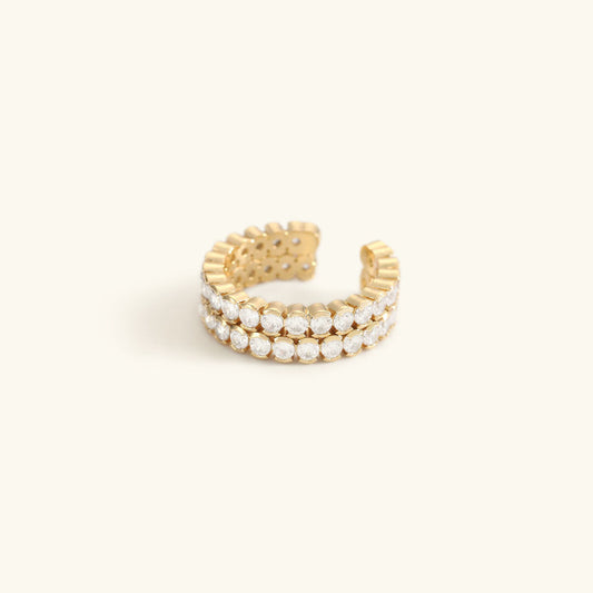 Cassandra Studded Guld Ring