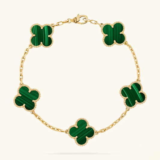 Clover Armbånd Grøn