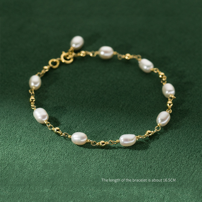 Barok Perle Strand Armbånd