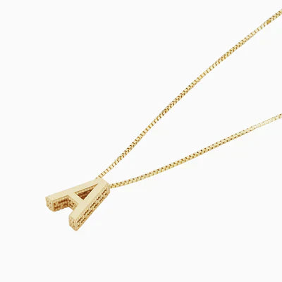 Kærlighed bogstav initial halskæde | Guld