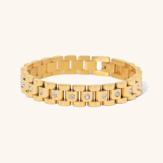Guld Watchband Armbånd
