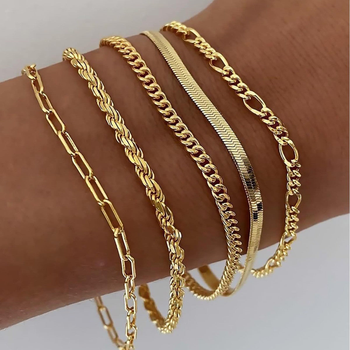 Ellis Renner Armbånd Sæt | Guld