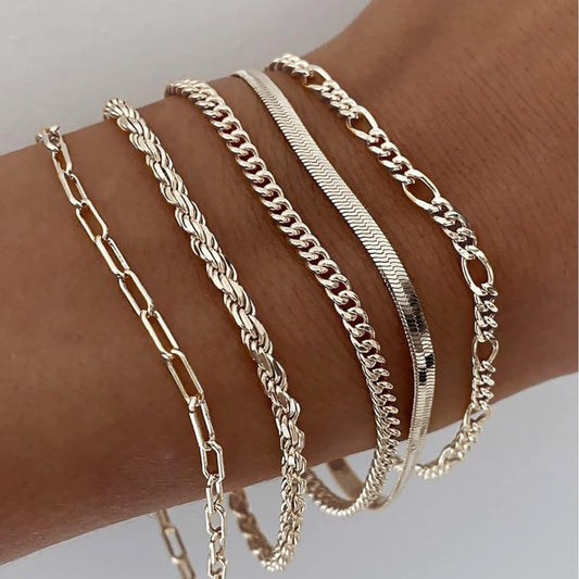 Ellis Renner Armbånd Sæt | Guld