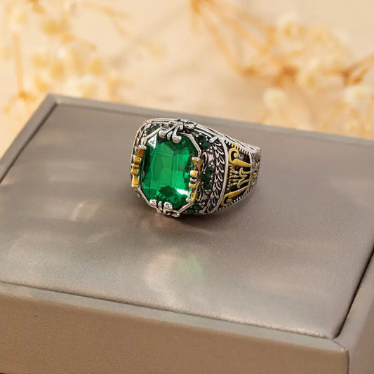 Klara Emerin Ring | Mixed Guld