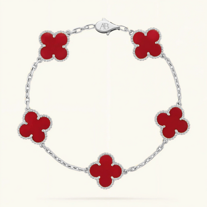 Clover Armbånd Rød