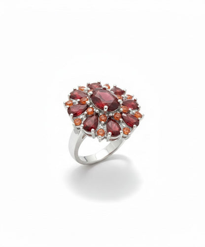 Scarlet Petal Ring | Guld
